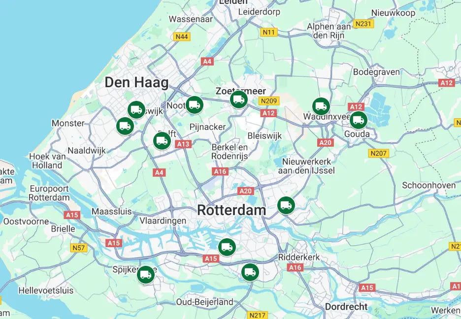 Nieuwe afhaalplekken: Den Haag, Rotterdam en Amsterdam — vanaf het einde van deze maand - Veggiebox