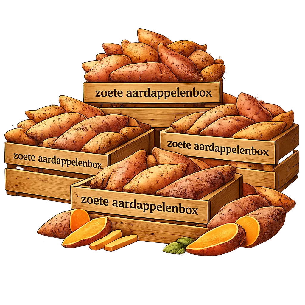 Zoete aardappelbox  —  De Mini´s - Veggiebox