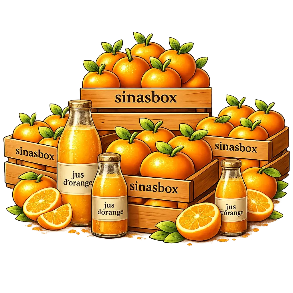 Jus d´orange box —  De Mini´s